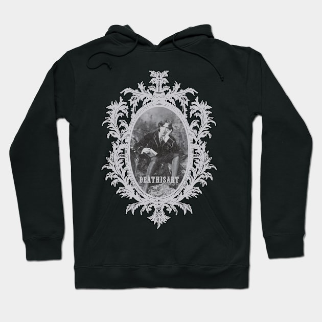 Oscar Wilde #6 Hoodie by Death Is Art